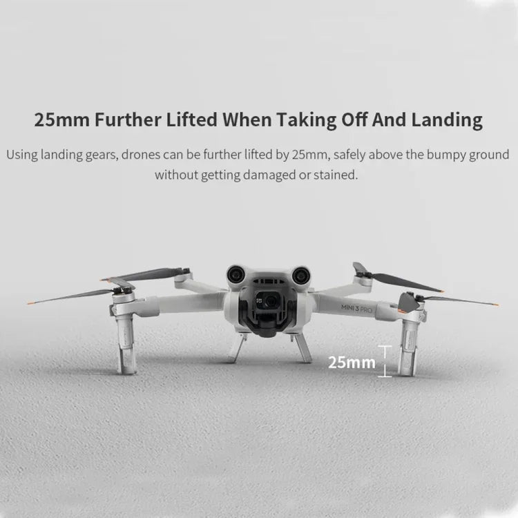 PGYTECH DJI Mini 3 Pro용 높아진 착륙 기어, 25mm 증가 가능