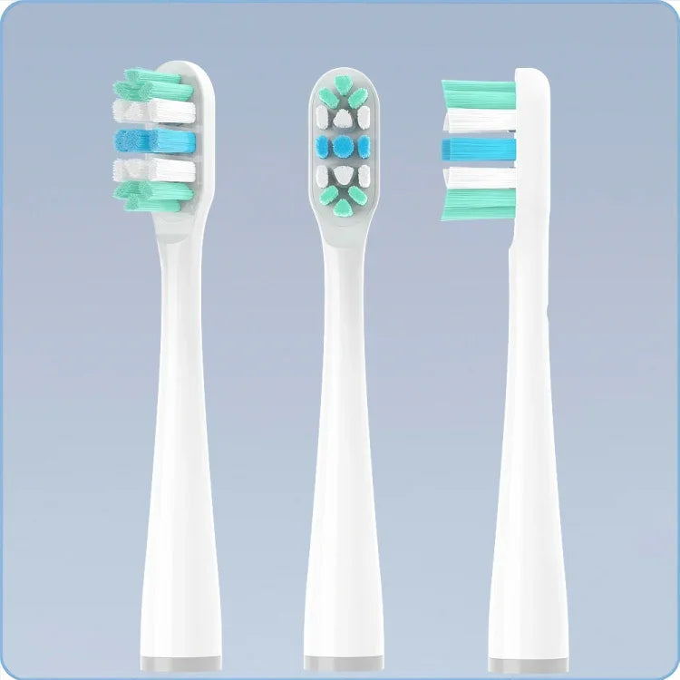 2 PCS Achor Free Tufting Electric Toothbrush Head for Usmile, White, Pink