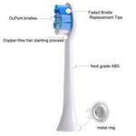 2 PCS Electric Toothbrush Head for Ulike UB602 UB603 UB601,Style:, Bright White  Green, Bright White Type White, Soft -sensitive White, Basic Clean White, Basic Cleaning Pink