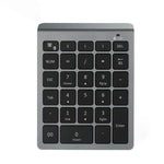 BT302 28키 노트북 미니 무선 키보드, 사양:, 블루투스 (블랙), 블루투스 (그레이), 2.4G (블랙), 2.4G (그레이)