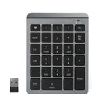 BT302 28키 노트북 미니 무선 키보드, 사양:, 블루투스 (블랙), 블루투스 (그레이), 2.4G (블랙), 2.4G (그레이)
