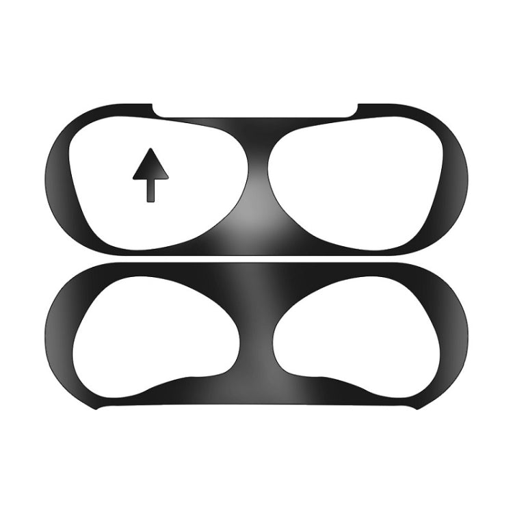 Airpods 3용 2개입 헤드폰 내부 커버 스티커 방진 보호 필름, 검정, 금색, 은색, 로즈 골드, 빨강, 초록, 파랑, 보라