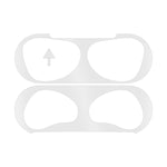 Airpods 3용 2개입 헤드폰 내부 커버 스티커 방진 보호 필름, 검정, 금색, 은색, 로즈 골드, 빨강, 초록, 파랑, 보라