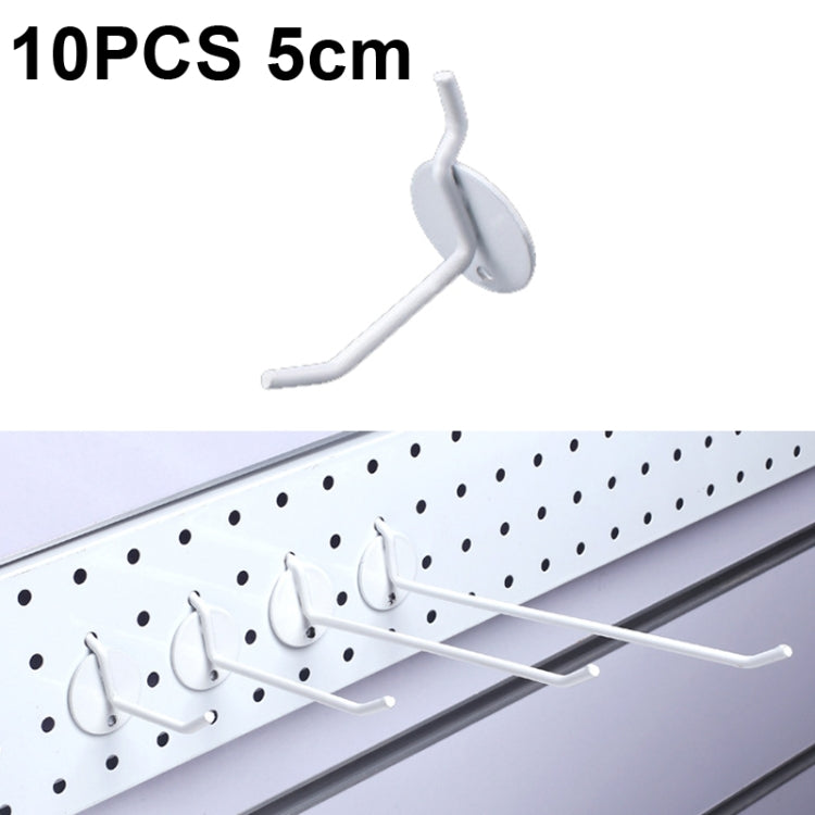 10개 보석 액세서리 전시 구멍판 스프레이 후크, 길이:, 5cm, 10cm, 15cm, 20cm