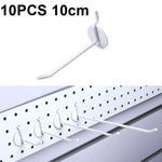 10개 보석 액세서리 전시 구멍판 스프레이 후크, 길이:, 5cm, 10cm, 15cm, 20cm