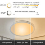 WiFi 블루투스 2.4G 리모컨 LED 천장등, 전압:, EU 표준 220V-240V, 미국 표준 110V-130V