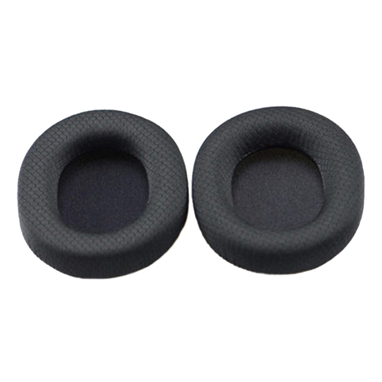SONY MDR-7506 / V6 / 900ST용 2개입 헤드셋 스폰지 이어머프, 회색 스티치, 검정 스티치, 흰색 스티치, 갈색 스티치, 검정 망, 망 스티치, 검정 흰색 망, 검정 파랑 망, 검정 초록 망, 검정 홀, 검정 양가죽, 갈색 양가죽