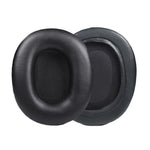 SONY MDR-7506 / V6 / 900ST용 2개입 헤드셋 스폰지 이어머프, 회색 스티치, 검정 스티치, 흰색 스티치, 갈색 스티치, 검정 망, 망 스티치, 검정 흰색 망, 검정 파랑 망, 검정 초록 망, 검정 홀, 검정 양가죽, 갈색 양가죽