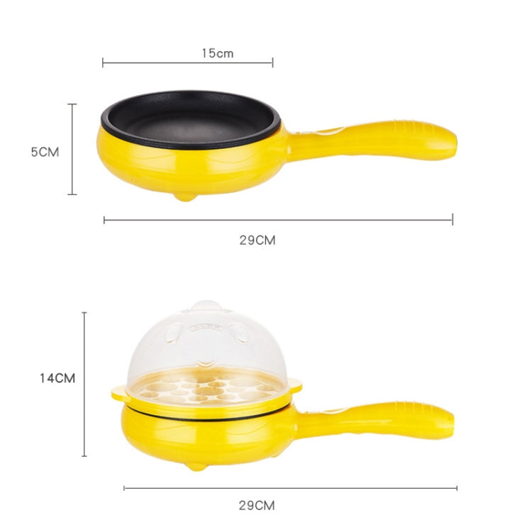 350W 전기 계란 오믈렛 조리기 프라이팬 스티머 조리기, EU 플러그, 스타일:, 단층 세트 옐로우, 이중층 세트 옐로우, 팬+나무 주걱 옐로우, 단층 세트 핑크, 이중층 세트 핑크, 팬+나무 주걱 핑크