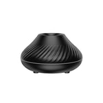DQ705 Volcanic Flame Aroma Diffuser Essential Oil Lamp Air Humidifier with Color Night Light, DQ705(Beige), DQ705(Black)