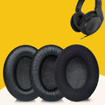 Sennheiser HD200 Pro용 2개입 통기성 폼 헤드폰 슬리브 이어머프, 사양: 주름, 벨벳, 프로틴