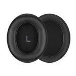 Sennheiser Momentum 3용 버클이 있는 통기성 폼 헤드폰 이어머프, 사양: 검정 프로틴, 검정 양가죽, 금색 프로틴, 금색 양가죽