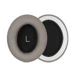 Sennheiser Momentum 3용 버클이 있는 통기성 폼 헤드폰 이어머프, 사양: 검정 프로틴, 검정 양가죽, 금색 프로틴, 금색 양가죽