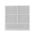 하트 모양 사각 사진 액자 디스플레이 DIY 실리콘 몰드, 규격:, S (직사각형), S (하트 모양), L (하트 모양), L (사각형), 세로 직사각형