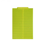 Silicone Drain Pad Kitchen Multifunctional Thermal Insulation Drying Pad, Grey, Green
