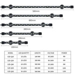 90-260V 아쿠아리움 다이빙 라이트 LED 어항 조명, Q20BW 블루+화이트 라이트, Q30BW 블루+화이트 라이트, Q40BW 블루+화이트 라이트, Q50BW 블루+화이트 라이트, Q60BW 블루+화이트 라이트, Q20CF RGB 라이트, Q30CF RGB 라이트, Q40CF RGB 라이트, Q50CF RGB 라이트