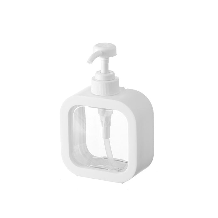 투명 손 소독제 분할 병 플라스틱 프레스형 유화 병, 300ml, 500ml