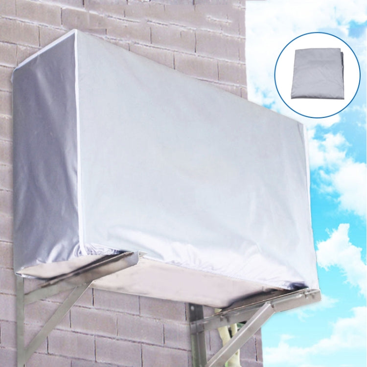 야외 에어컨 커버 방수 먼지 커버 방수 커버, 크기:, S 80 x 28 x 54cm, M 86 x 30 x 56cm, L 95 x 40 x 73cm, XL 100 x 41 x 80cm