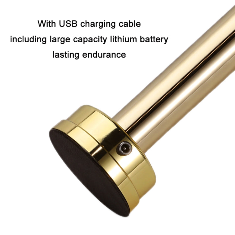 USB 충전 분위기 조명 LED 침대 옆 소형 야간 조명, 실버, 골든