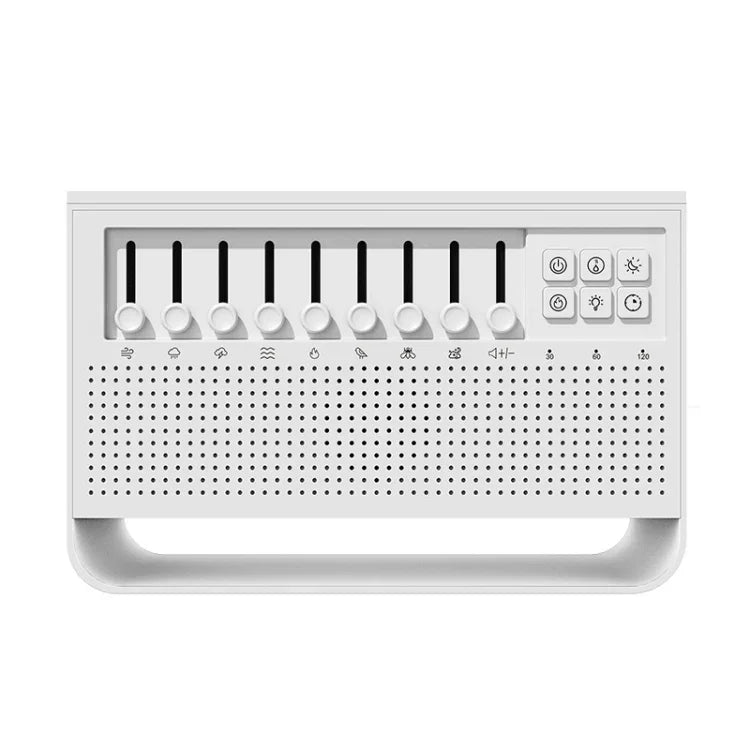 화이트 노이즈 수면 기기 시뮬레이션 불꽃 초음파 가습기, 화이트 노이즈