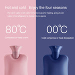 대형 방폭 물주입 PVC 온수주머니, 규격: 1000ml (가죽 핑크), 1000ml (오렌지), 1000ml (연회색), 1000ml (진회색), 1000ml (네이비 블루), 1000ml (스카이 블루), 2000ml (가죽 핑크), 2000ml (오렌지), 2000ml (연회색)
