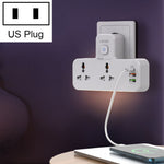 LDNIO SC2311 20W PD+QC 3.0 Multifunctional Home Fast Charging Socket with Night Light Function, Spec:, EU Plug, UK Plug, US Plug