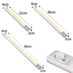 2.8W USB 충전 스마트 인체 감지 옷장등, 길이:, 30 cm, 40 cm