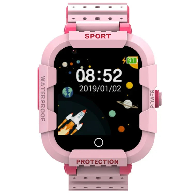 DF75 1.4인치 4G GPS 위치 추적 어린이 방수 스마트 통화 시계 SOS 기능 포함