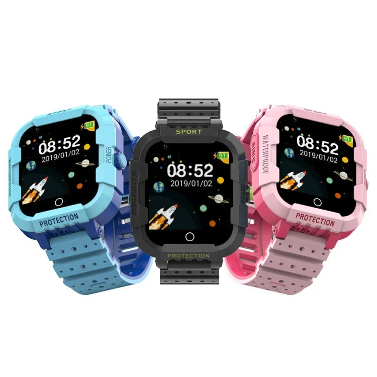 DF75 1.4인치 4G GPS 위치 추적 어린이 방수 스마트 통화 시계 SOS 기능 포함