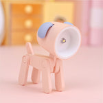 TL-23 LED 미니 접이식 만화 데스크 램프 집 애완동물 모양 장식 테이블 램프, 사양:, 개 (파랑), 개 (초록), 개 (분홍), 개 (베이지), 개 (주황), 개 (노랑), 사슴 (파랑), 사슴 (초록), 사슴 (분홍), 사슴 (베이지), 사슴 (주황), 사슴 (노랑)