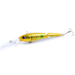M0208 13.3cm/13.4g 루어 바이오닉 다단 미노 가짜 루어 플라스틱 루어, M0208 5, M0208 6, M0208 1, M0208 2, M0208 3, M0208 4