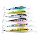 M0208 13.3cm/13.4g 루어 바이오닉 다단 미노 가짜 루어 플라스틱 루어, M0208 5, M0208 6, M0208 1, M0208 2, M0208 3, M0208 4