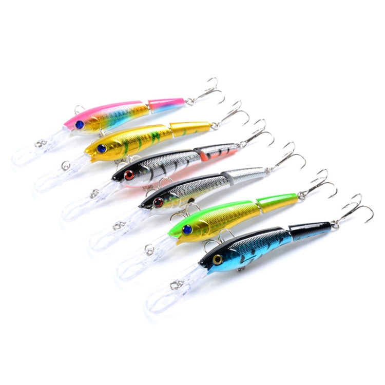 M0208 13.3cm/13.4g 루어 바이오닉 다단 미노 가짜 루어 플라스틱 루어, M0208 5, M0208 6, M0208 1, M0208 2, M0208 3, M0208 4