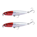 2개 CH79 하드 미끼 장거리 캐스팅 싱킹 펜슬 가짜 루어, 규격:, 8cm 10g, 8cm 14g, 10.4cm 18g