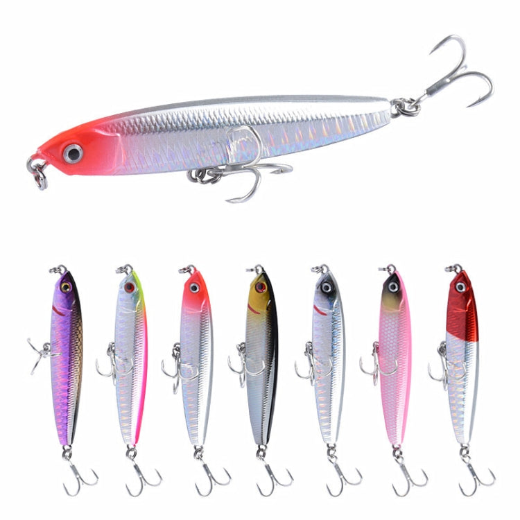 2개 CH79 하드 미끼 장거리 캐스팅 싱킹 펜슬 가짜 루어, 규격:, 8cm 10g, 8cm 14g, 10.4cm 18g