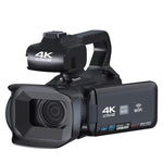 64MP 4인치 터치 스크린 핸드헬드 디지털 비디오 카메라, 4K 16G, 4K 32G, 4K 64G