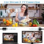 64MP 4인치 터치 스크린 핸드헬드 디지털 비디오 카메라, 4K 16G, 4K 32G, 4K 64G