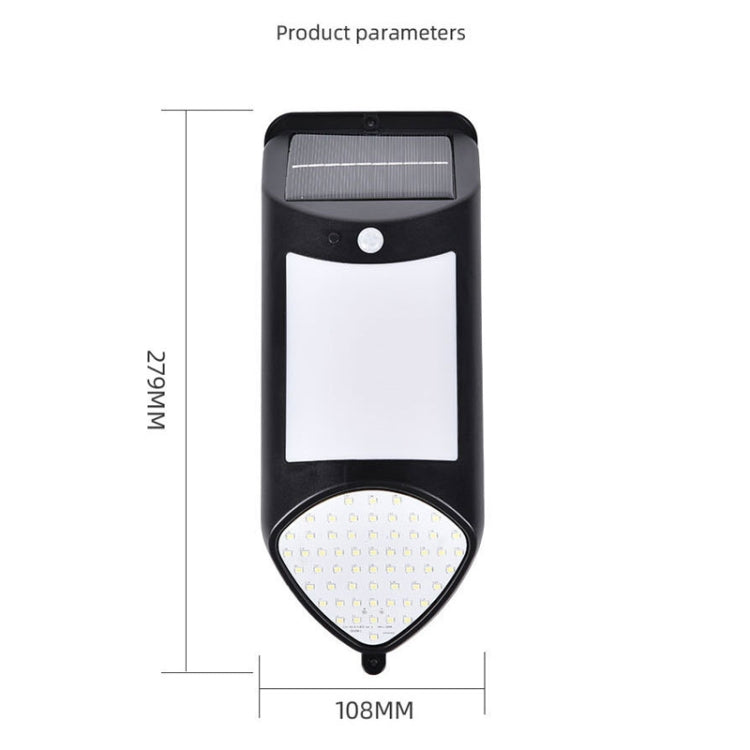 X-A18 59 LED 태양광 LED 불꽃 인체 감지기 조명 정원 조명