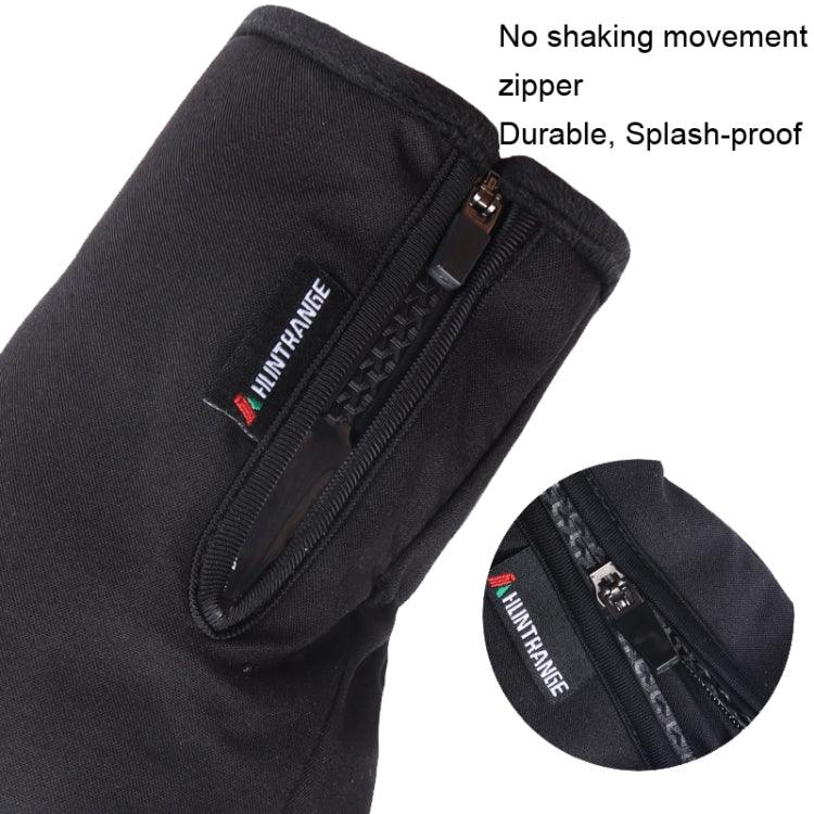 HUNTRANGE A023 야외 방수 스포츠 라이딩 벨벳 터치 스크린 장갑, M, L, XL