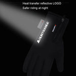 HUNTRANGE A023 야외 방수 스포츠 라이딩 벨벳 터치 스크린 장갑, M, L, XL