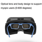 VRSHINECON G10 헤드웨어 3D 가상 VR 안경, G10 블랙