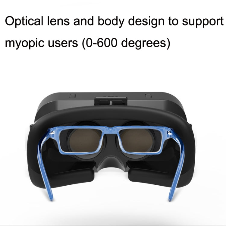 VRSHINECON G10 헤드웨어 3D 가상 VR 안경, G10 블랙