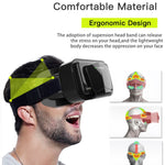 VRSHINECON G10 헤드웨어 3D 가상 VR 안경, G10 블랙