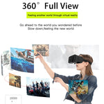 VRSHINECON G10 헤드웨어 3D 가상 VR 안경, G10 블랙
