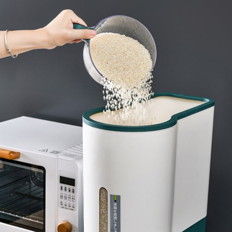 원버튼 누름 곤충 방지 밀폐 방습 신선 쌀 보관통, 5kg