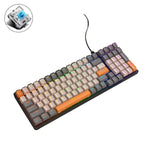 ZIYOU LANG K3 100키 게임 발광 유선 기계식 키보드, 케이블 길이: 1.5m, 스타일:, K3 워터 그린 핫 플러그 버전 그린 축, K3 마이크로 라이트 버전 그린 축, K3 마이크로 라이트 버전 레드 축, K3 워터 그린 버전 그린 축