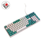 ZIYOU LANG K3 100키 게임 발광 유선 기계식 키보드, 케이블 길이: 1.5m, 스타일:, K3 워터 그린 핫 플러그 버전 그린 축, K3 마이크로 라이트 버전 그린 축, K3 마이크로 라이트 버전 레드 축, K3 워터 그린 버전 그린 축