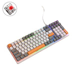 ZIYOU LANG K3 100키 게임 발광 유선 기계식 키보드, 케이블 길이: 1.5m, 스타일:, K3 워터 그린 핫 플러그 버전 그린 축, K3 마이크로 라이트 버전 그린 축, K3 마이크로 라이트 버전 레드 축, K3 워터 그린 버전 그린 축