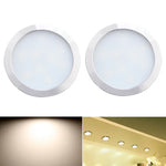 2개 세트 2W DC12V 18LED 캐비닛 조명 쇼케이스 조명, 사양:, 2510 단자 - 측면 출구, 2510 단자 - 하단 출구, DuPont 단자 - 측면 출구, DuPont 단자 - 하단 출구
