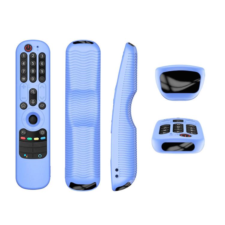 LG An-MR21GC / AN-MR21N / AN-MR21GA TV 리모컨 실리콘 보호 케이스, Y36 형광 그린, Y36 블랙, Y36 블루, Y36 레드, Y36 형광 블루